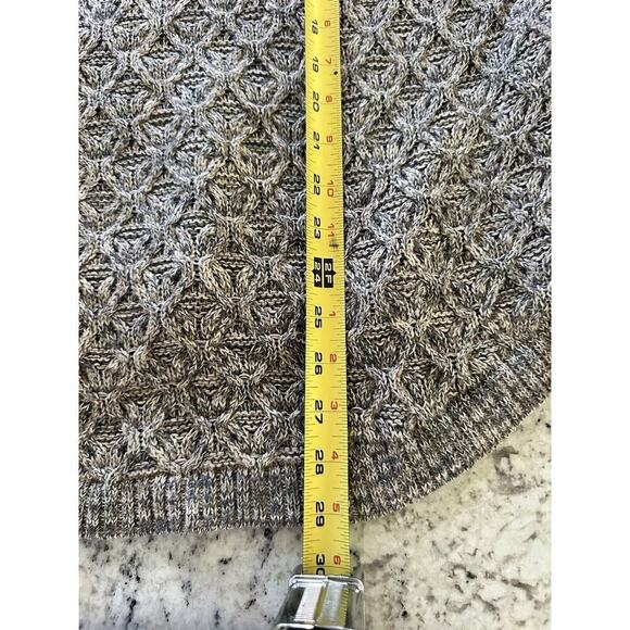 Jeanne Pierre Women's Cable Knit Cotton Crew Neck Pullover Sweater Size XL - Picture 5 of 6